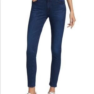 AG Farrah High Rise Skinny Jean Medium Wash Size 28